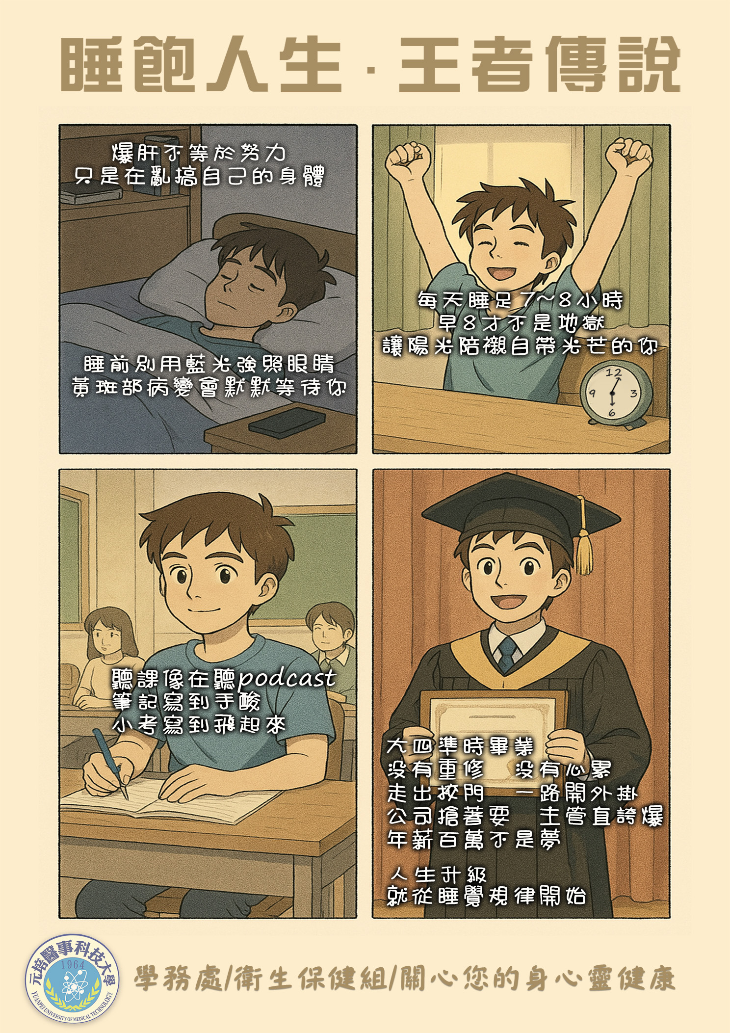 睡飽人生王者傳說A4